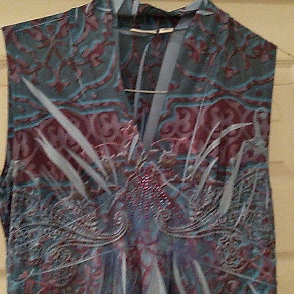 Multi Vibrant Spring Top - Picture 2 of 4